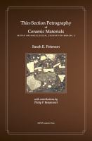 Thin-section petrography of ceramic materials /