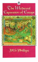 The medieval expansion of Europe /