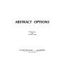 Abstract options /