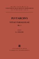 Plutarchi Vitae parallelae.
