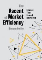 The ascent of market efficiency : finance that cannot be proven /