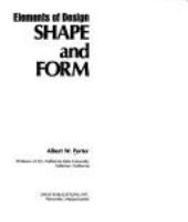 Shape and form /