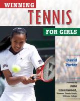 Winning tennis for girls /