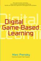 Digital game-based learning /