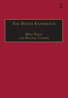 The design experience : the role of design and designers in the twenty-first century /