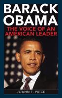 Barack Obama the voice of an American leader /