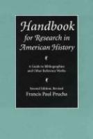 Handbook for research in American history : a guide to bibliographies and other reference works /