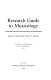 Research guide to musicology /