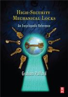 High-security mechanical locks : an encyclopedic reference /