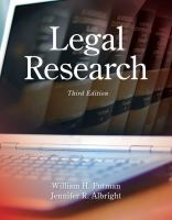 Legal research /