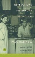 Reflections on fieldwork in Morocco /