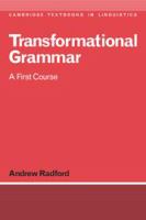 Transformational grammar : a first course /