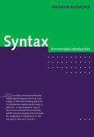 Syntax : a minimalist introduction /