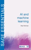 AI and machine learning /