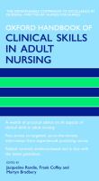 Oxford handbook of clinical skills in adult nursing /