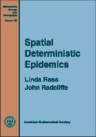 Spatial deterministic epidemics /