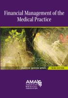 Financial management of the medical practice /