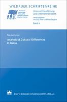 Analysis of Cultural Differences in Dubai.