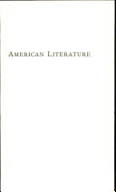 American literature, 1607-1885.