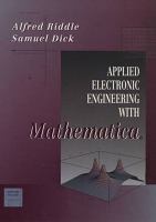 Applied electronic engineering with Mathematica /