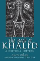 The book of Khalid : a critical edition /