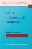 Focus in generative grammar /