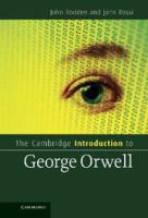 The Cambridge introduction to George Orwell /