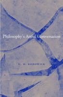 Philosophy's artful conversation /