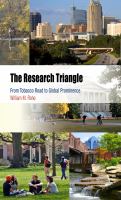 The Research Triangle : from Tobacco Road to global prominence /