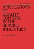 Applications of quality control in the service industries /