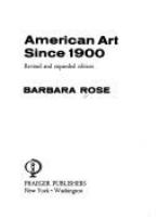 American art since 1900.