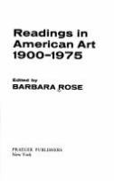 Readings in American art, 1900-1975 /