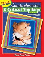 Comprehension & critical thinking.