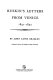 Ruskin's Letters from Venice, 1851-1852 /
