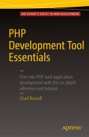 PHP development tool essentials /