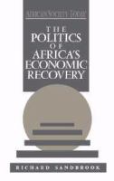 The politics of Africa's economic recovery /
