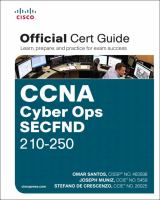 CCNA Cyber Ops SECFND 210-250 official cert guide /