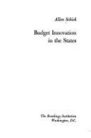 Budget innovation in the States.