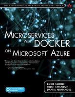 Microservices with Docker on Microsoft Azure /