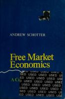 Free market economics : a critical appraisal /