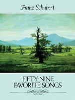 Fifty-nine favorite songs : from the Breitkopf & Härtel Complete works edition /