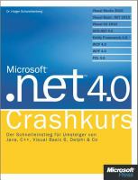 Microsoft .NET 4.0 : Crashkurs /