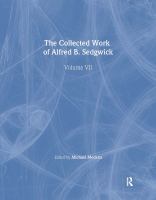 The collected works of Alfred B. Sedgwick /