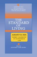 The standard of living /