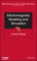 Electromagnetic modeling and simulation /