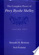 The complete poetry of Percy Bysshe Shelley.
