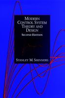Modern control system theory and design /