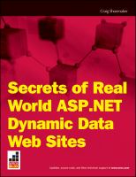Secrets of real world ASP.NET dynamic data websites.