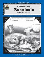 A literature unit for Bunnicula : a rabbit tale of mystery, by Deborah and James Howe /