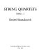 String quartets nos. 1-5 /